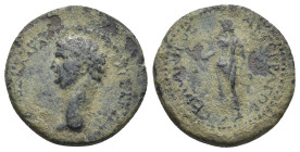 KOINON of LYCIA.Claudius.(41-54).Ae. (19mm, 3,65 g) Obv : ΤΙΒΕΡΙΟΣ ΚΛΑΥΔΙΟΣ ΚΑΙΣΑΡ ΣΕΒΑΣΤΟΣ. Bare head of Claudius, left. Rev : ΠΑΤΗΡ ΠΑΤΡΙΔΟΣ ΓΕΡΜΑΝΙ...