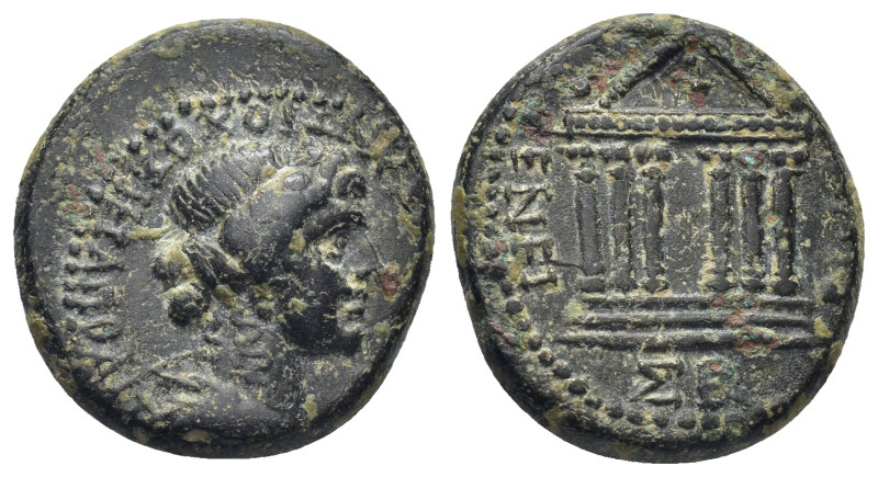 PHRYGIA. Hierapolis. Pseudo-autonomous. Time of Claudius (41-54). Ae. (18mm, 6.0...