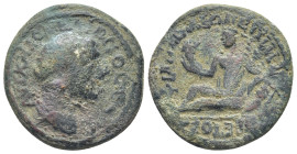 Phrygia. Philomelion. Philip I Arab AD 244-249. Bronze Æ (24mm, 8.77 g) laureate, draped and cuirassed bust of Philip I, right, seen from front. Rev: ...