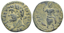 Pisidia, Antiochia. Septimius Severus. A.D. 193-211. AE (22mm, 5.42 g). IMP CAE SEPI SEV AVG, laureate head of Septimius Severus left / ANTIOCH COLONI...