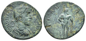 TROAS. Alexandria. Volusian (251-253). Ae As. (21mm, 5.43 g) Obv: IMP VIBI AFI VOLVSSIAN. Laureate, draped and cuirassed bust right. Rev: COL AVG TROA...