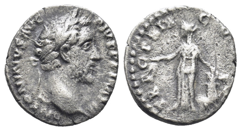 Antoninus Pius, as Augustus (AD 138-161). AR denarius (16mm, 2,71 g). Rome, AD 1...