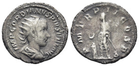 Gordian III, 238-244. Antoninianus (21mm, 3.82 g), Rome, 239-240. IMP CAES M ANT GORDIANVS AVG Radiate, draped and cuirassed bust of Gordian III to ri...