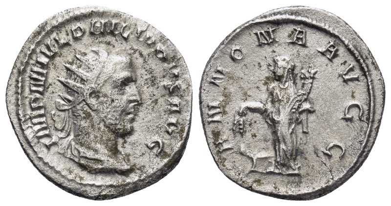 Philip I, 244-249. Antoninianus (20mm, 3,16 g), Rome, 247. IMP M IVL PHILIPPVS A...