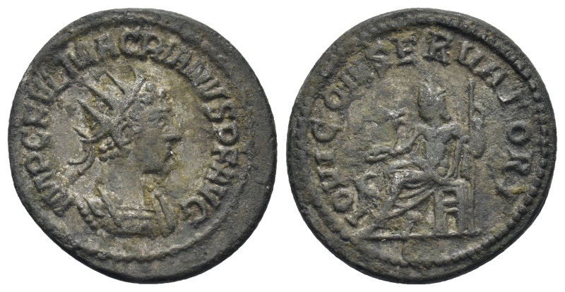 MACRIANUS (Usurper, 260-261). Antoninianus. (21mm, 4.34 g) Samosata. Obv: IMP C ...