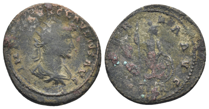CLAUDIUS II GOTHICUS (268-270). Antoninianus. (21mm, 3.9 g) Smyrna. Obv: IMP C M...