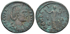 Galeria Valeria (293-311 AD). AE Follis (23mm, 7,37 g), c. 308 AD. Obv. GAL VALERIA AVG, draped bust right. Rev. VENERI VICTRIX, Venus standing left, ...