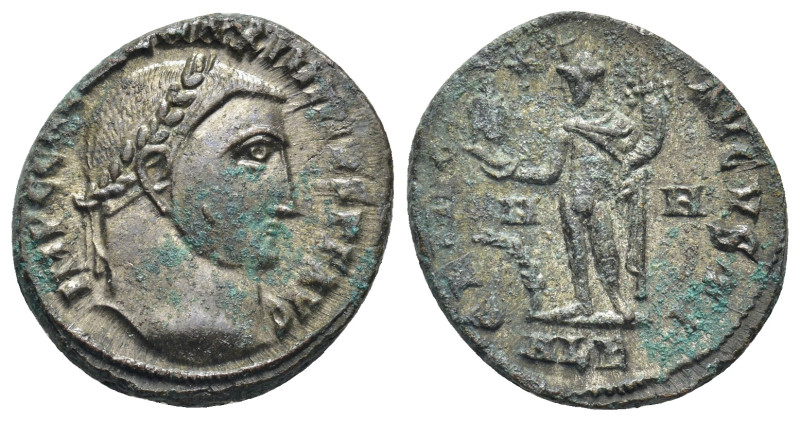 Maximinus II Daza. A.D. 309-313. Æ follis (21mm, 5.12 g). Alexandria, A.D. 312/3...