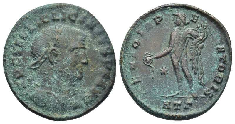 Licinius I (308-324). Æ Follis (25mm, 6.0 g). Heraclea, AD 311. Laureate head r....