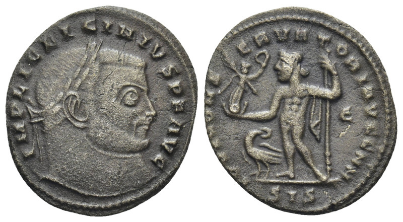 Licinius I. A.D. 308-324. AE follis (23mm, 3.0 g). Siscia mint, struck A.D. 315/...
