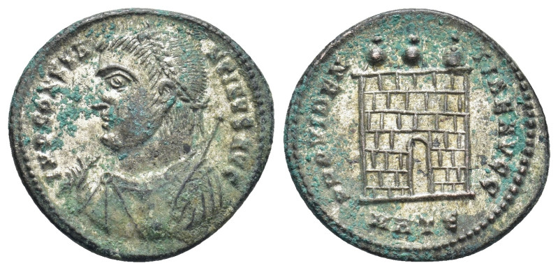 CONSTANTINE I. 307-337 AD. Æ Follis (19mm - 3,21 g). Heraclea mint. Struck 318-2...