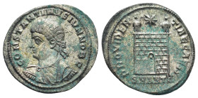 Constantine II. As Caesar, A.D. 317-337. Æ 3 (20mm, 2.42 g). Antioch, A.D. 330-334. CONSTANTINVS IVN NOB C, laureate, draped and cuirassed bust left /...