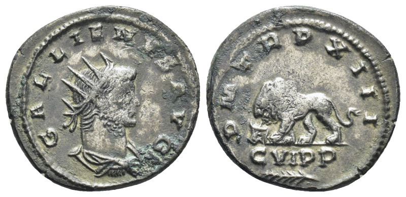 GALLIENUS (253-268). Antoninianus. Antioch. (3.77 Gr. 20mm.)
Radiate, draped and...