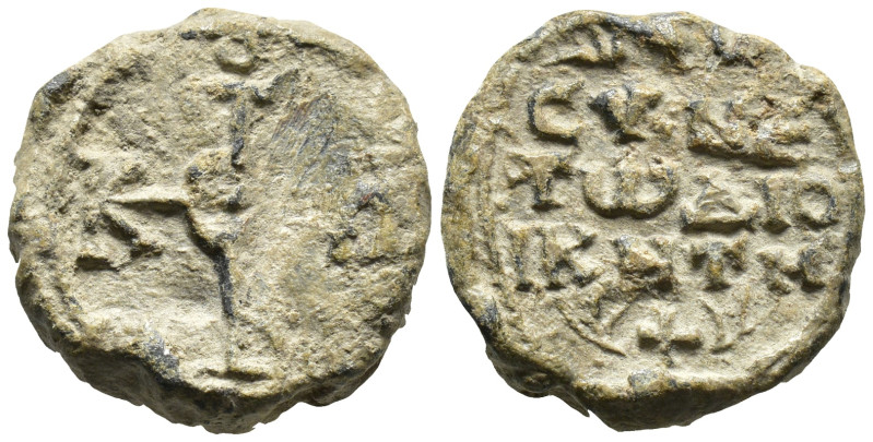 Synetos dioiketes, ca. VIII cent.
Θεοτόκε βοήθει τῷ σου δούλῳ Συνετῷ διοικῇτῇ T...