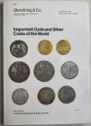 Glendining & Co. In conjunction with Spink & Son. Important Gold and Silver Coins of the World. London 3-4 June 1975. Brossura ed. lotti 750, ill. in ...