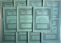 Glendining & Co. Lotto di 11 Cataloghi: 13-14 February 1963 – 13 March 1963 – 24 April 1963 – 10-11 June 1963 – 12 June 1963 – 26 June 1963 – 26-27 Ju...