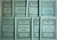 Glendining & Co. Lotto di 8 Cataloghi: 23 January 1964 – 14 April 1964 – 19 May 1964 – 15-16 July 1964 – 29-30 September 1964 – 14 October 1964 – 28-2...