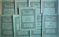 Glendining & Co. Lotto di 9 Cataloghi: 20 March 1968 – 9 April 1968 – 24 April 1968 – 12 June 1968 – 9 June 1968 – 25 September 1968 – 17 October 1968...
