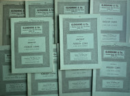 Glendining & Co. Lotto di 12 Cataloghi: 4 February 1969 – 12 February 1969 – 11 March 1969 – 19 March 1969 – 20 May 1969 – 9-10 July 1969 – 2 October ...
