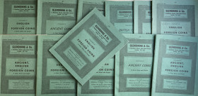 Glendining & Co. Lotto di 12 Cataloghio: 7-8 February 1979 – 7 March 1979 – 21 March 1979 – 4 April 1979 – 2 May 1979 – 27 June 1979 – 11-12 July 1979...
