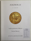 Munzen und Medaillen. Auktion 25. Antike Griechische Munzen Tiroler Munzen. 18-19 Oktober 2007. Brossura ed. pp. 32, lotti da 2101 a 2272, ill. in b/n...