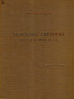 LE RIDER Giorges - Monnaies Cretoises du V au I siecle AV. J.C. Paris, 1966. pp 345, tavole 48 + mappe. Legatura ed. interno ottimo stato, importante ...