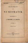 BERTELE Tommaso - Monete bizantine inedite o rare. Berlin, 1926. pp 36, tavole 4.Brossura ed. sciupata, interno buono stato, molto raro.