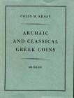 M. KRAAY C. - Archaic and classical greek coins. London, 1976. pp xxvi - 390, tavole, 64. rilegatura editoriale, ottimo stato, raro e ricercato.