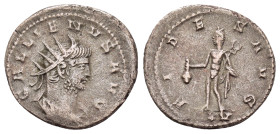 ROMAN IMPERIAL COINS
GALLIENUS.(253-268). Rome.Antoninianus.

Condition : Good very fine.

Weight : 3.15 gr.
Diameter : 21 mm.