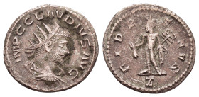 Roman Imperial Coins
CLAUDIUS II GOTHICUS.(268-270).Rome.Antoninianus.

Condition : Good very fine.

Weight : 3.12 gr.
Diameter : 20 mm.