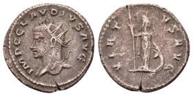 Roman Imperial Coins
CLAUDIUS II GOTHICUS.(268-270).Rome.Antoninianus.

Condition : Good very fine.

Weight : 3.43 gr.
Diameter : 20 mm.