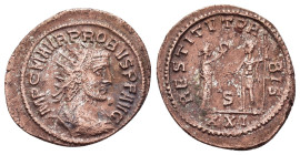 ROMAN IMPERIAL COINS
PROBUS.(276-282).Antoninianus.

Condition : Good very fine.

Weight : 3.25 gr.
Diameter : 22 mm.