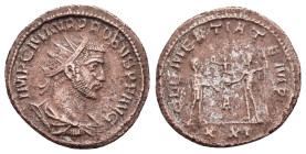 ROMAN IMPERIAL COINS
PROBUS.(276-282).Antoninianus.

Condition : Good very fine.

Weight : 4.14 gr.
Diameter : 21 mm.