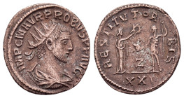 ROMAN IMPERIAL COINS
PROBUS.(276-282).Antoninianus.

Condition : Good very fine.

Weight : 3.28 gr.
Diameter : 20 mm.