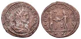 ROMAN IMPERIAL COINS
PROBUS.(276-282).Antoninianus.

Condition : Good very fine.

Weight : 3.38 gr.
Diameter : 21 mm.