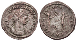 ROMAN IMPERIAL COINS
AURELIAN.(270-275). Antoninianus.

Condition : Good very fine.

Weight : 3.78 gr.
Diameter : 22 mm.