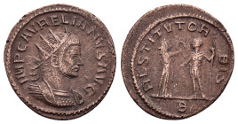 ROMAN IMPERIAL COINS
AURELIAN.(270-275). Antoninianus.

Condition : Good very fine.

Weight : 3.48 gr.
Diameter : 22 mm.