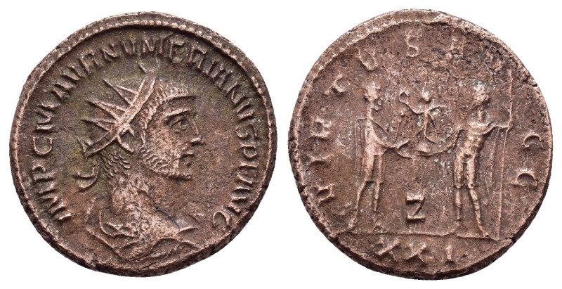 NUMERIAN.283-284 AD.Cyzicus Mint.AE Antoninianus
Obverse : IMP C NVMERIANVS P F ...