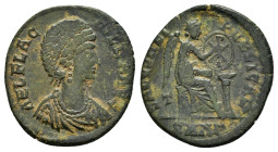 Roman Imperial Coins
AELIA FLACILLA (Augusta, 379-386/8). Ae. Nicomedia(?).
Obv: AEL FLACCILLA AVG.
Draped bust right.
Rev: SALVS REIPVBLICAE / SMN
Vi...