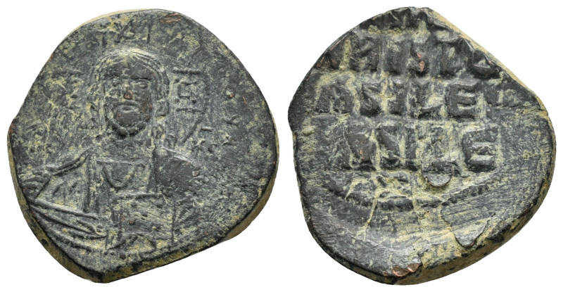 BYZANTINE.Anonymous FollIs. Time of Basil II & Constantine VIII.Circa 976-1025 A...