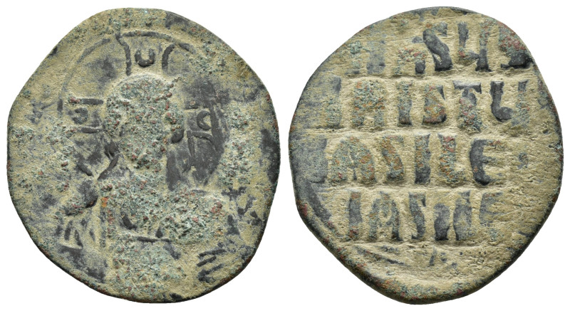 BYZANTINE.Anonymous FollIs. Time of Basil II & Constantine VIII.Circa 976-1025 A...