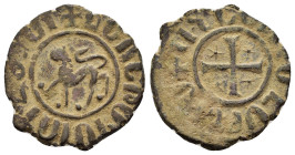 CILICIAN ARMENIA.Levon II.(1270-1289).Kardez.
Obv : Lion standing to left.
Rev : Cross pattée.
Bedoukian 1541.

Condition : Good very fine.

Weight : ...
