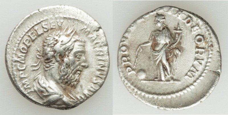 Macrinus (AD 217-218). AR denarius (19mm, 3.47 gm, 6h). VF. Rome, AD 218. IMP C ...