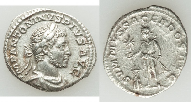 Elagabalus (AD 218-222). AR denarius (18mm, 2.90 grams, 8h). XF. Rome, AD 218-22...