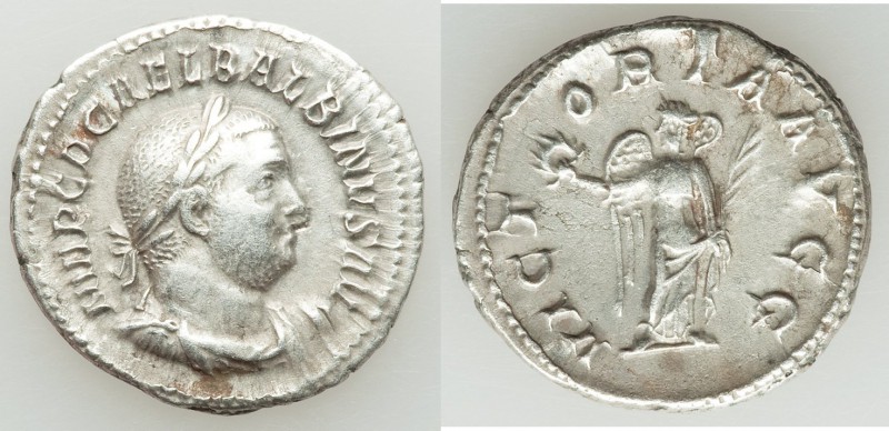 Balbinus (AD 238). AR denarius (19mm, 3.03 gm, 6h). VF. Rome, AD 238. IMP C D CA...