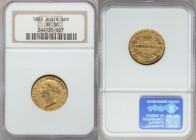 Victoria gold Sovereign 1861-SYDNEY VF30 NGC, Sydney mint, KM4. AGW 0.2353 oz.

HID09801242017