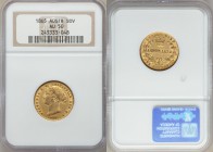 Victoria gold Sovereign 1865-SYDNEY AU50 NGC, Sydney mint, KM4. AGW 0.2353 oz.

HID09801242017