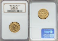 Victoria gold Sovereign 1867-SYDNEY AU50 NGC, Sydney mint, KM4, Fr-10. AGW 0.2353 oz.

HID09801242017