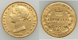 Victoria gold Sovereign 1868-SYDNEY VF, Sydney mint, KM4.

HID09801242017
