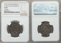 Henry VI (1422-1461) Groat ND (1431-1432/3) XF45 NGC, Calais mint, Pinecone-mascle issue, S-1875. 28mm. 3.82gm. Glossy gray-gold toning.

HID098012420...